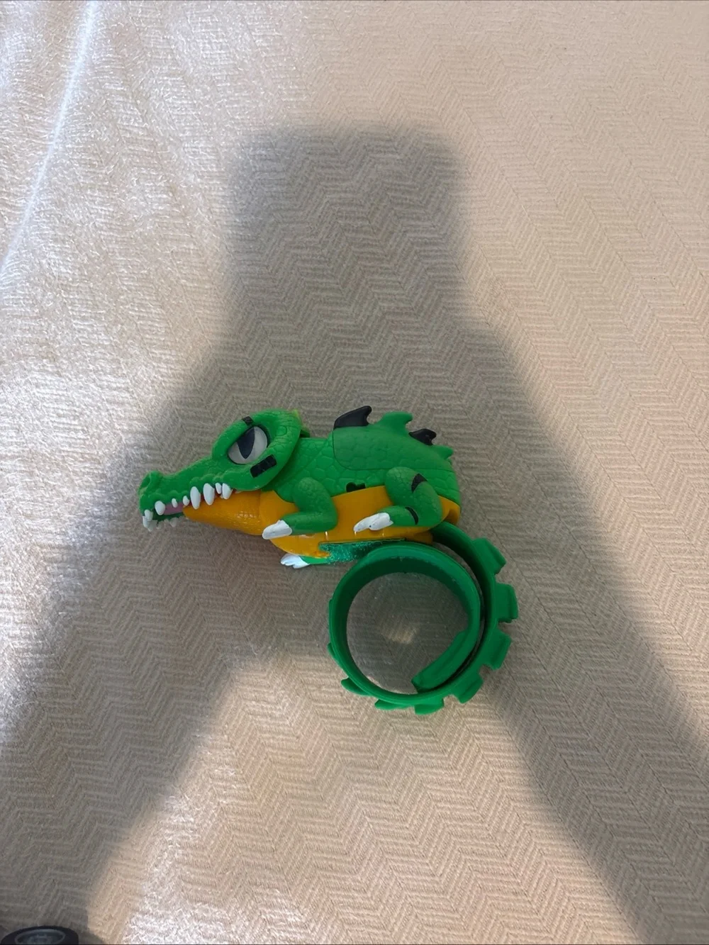 Green Crocodile Reptile Chew & Enrichment Toy